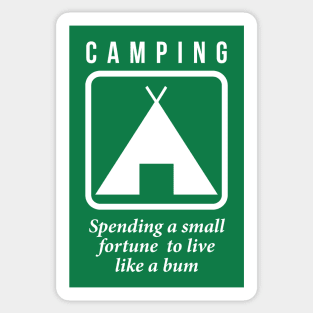 Camping Sticker